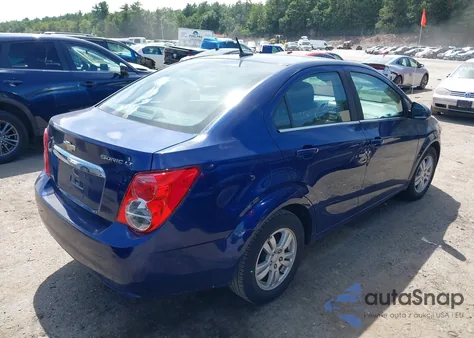 2013 Chevrolet Sonic Lt Auto из США, поврежденный, VIN 1G1JC5SH5D4150611